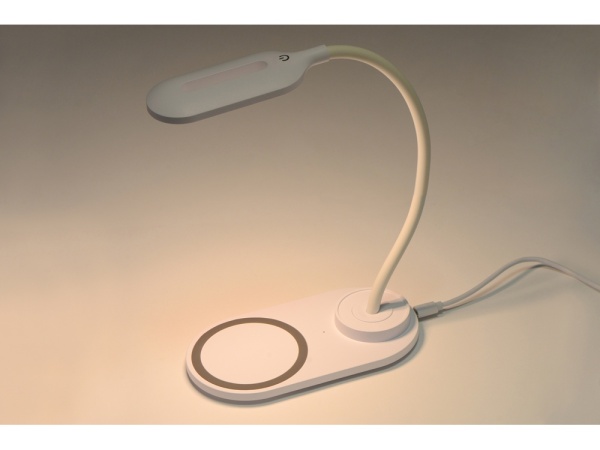 Настольный светильник с беспроводной зарядкой Flamp Настольный светильник с беспроводной зарядкой Flamp