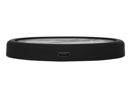 Беспроводное зарядное устройство Sketch с полноцветной печатью, черный