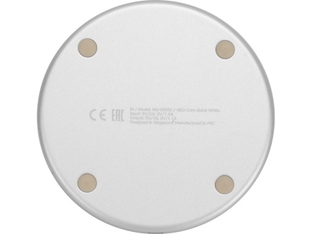 Беспроводное зарядное устройство Rombica  NEO Core Quick c быстрой зарядкой, белый