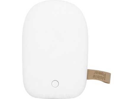 Универсальное зарядное устройство power bank в форме камня. 7800MAH. white