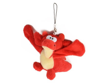 Мягкая игрушка- брелок Дракон