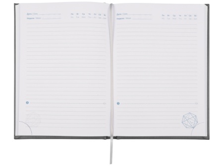 Ежедневник недатированный А5 Probe AR, графит Ежедневник недатированный А5 Probe AR, графит