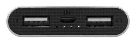 Портативное зарядное устройство с подсветкой логотипа Quark, 6000 mAh