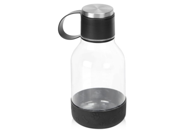 Бутылка для воды 2-в-1 Dog Bowl Bottle со съемной миской для питомцев, 1500 мл, черный Бутылка для воды 2-в-1 Dog Bowl Bottle со съемной миской для питомцев, 1500 мл, черный