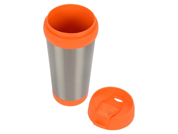 Термокружка Певенси 450мл, оранжевый