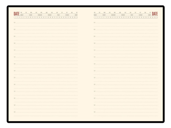 Ежедневник недатированный А5 London Ежедневник недатированный А5 London