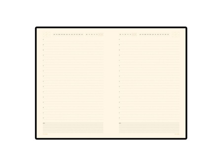 Ежедневник А5 недатированный Monaco, бордовый