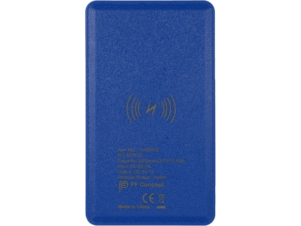 Беспроводной внешний аккумулятор Phase, 3000 mAh