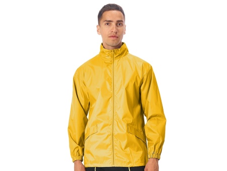 Ветровка Miami мужская с чехлом, золотисто-желтый Ветровка Miami мужская с чехлом, золотисто-желтый