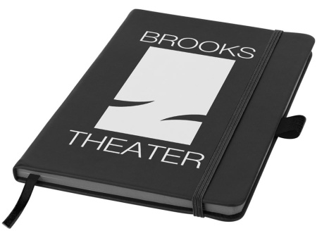 Блокнот Color edge A5, черный Блокнот Color edge A5, черный