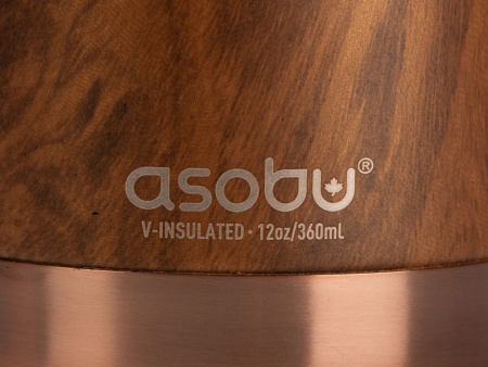 Термокружка ULTIMATE, 400 мл, дерево