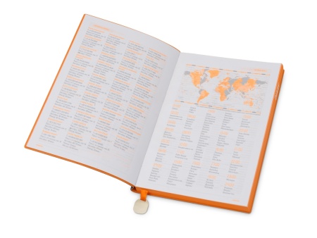 Ежедневник А5 недатированный Mercury, темно-синий Navy Ежедневник А5 недатированный Mercury, темно-синий Navy