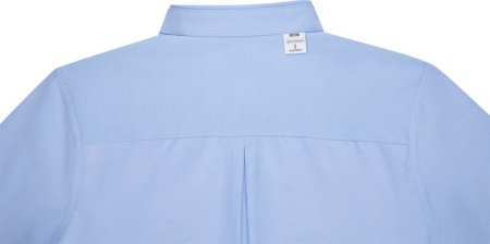 Pollux Мужская рубашка с длинными рукавами, светло-синий