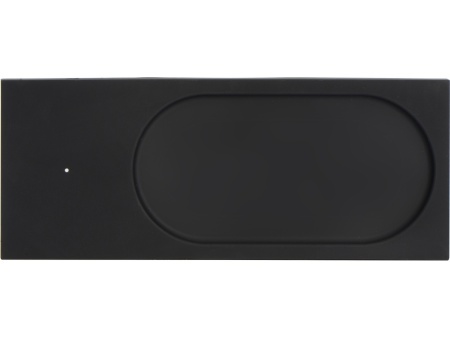 Беспроводное настольное зарядное устройство Glide с подсветкой, софт тач