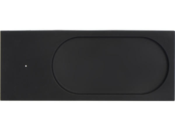 Беспроводное настольное зарядное устройство Glide с подсветкой, soft-touch