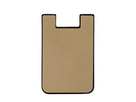 Картхолдер с креплением на телефон Gummy, черный