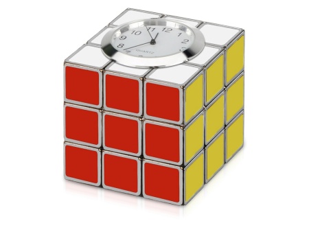 Часы Головоломка, разноцветный