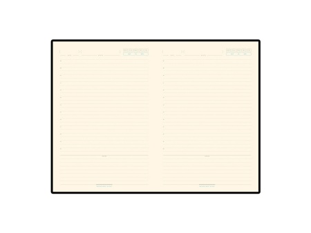 Ежедневник А5 недатированный Chelsea, синий (серебристый кант и срез)