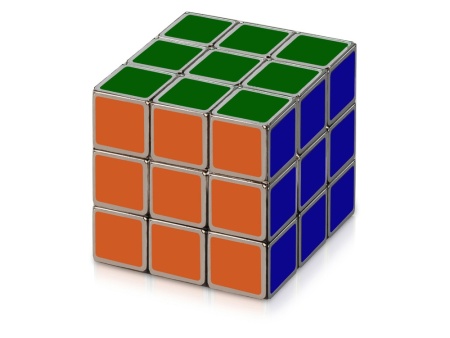 Часы Головоломка, разноцветный