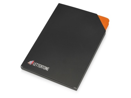 Блокнот Notepeno 130x205 мм с тонированными линованными страницами, оранжевый Блокнот Notepeno 130x205 мм с тонированными линованными страницами, оранжевый