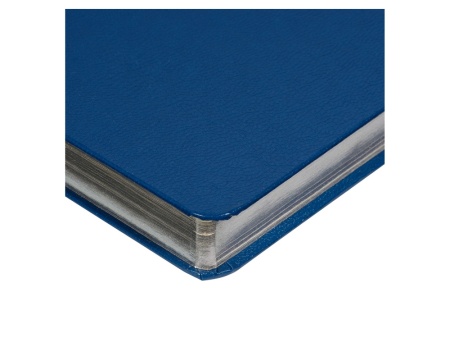 Ежедневник недатированный А5 Megapolis, синий (серебряный обрез) Ежедневник недатированный А5 Megapolis, синий (серебряный обрез)