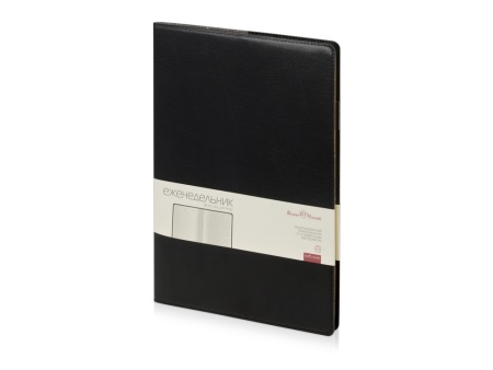 Еженедельник недатированный А4 Profy, черный Еженедельник недатированный А4 Profy, черный