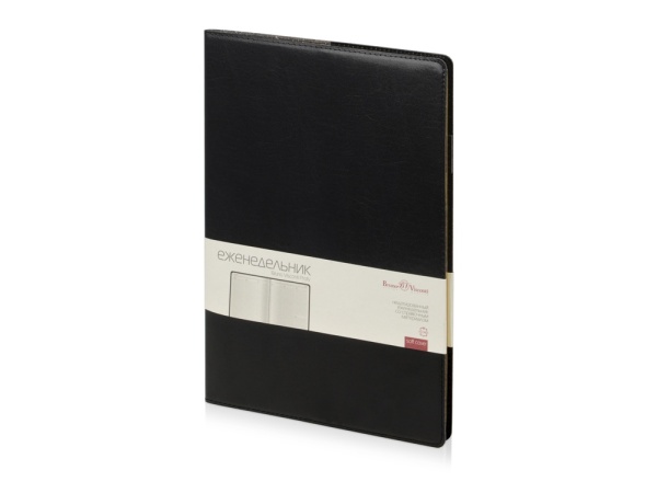 Еженедельник недатированный А4 Profy, черный Еженедельник недатированный А4 Profy, черный