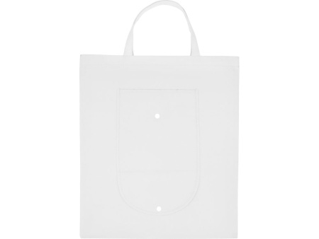 Складная сумка Maple из нетканого материала, белый