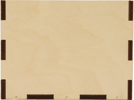 Деревянная подарочная коробка-пенал, размер М Деревянная подарочная коробка-пенал, размер М