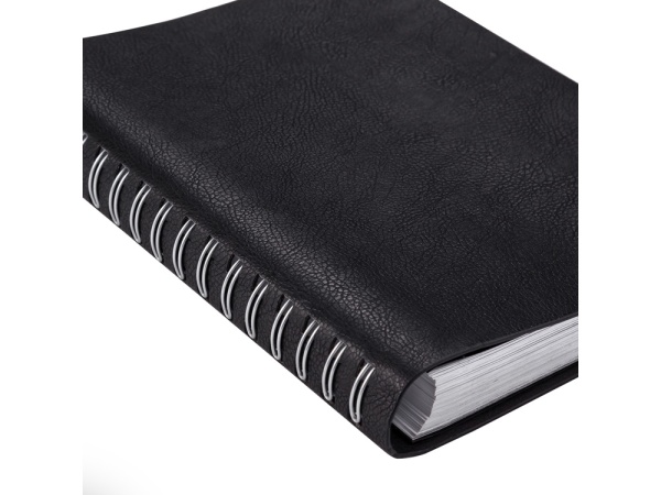 Ежедневник полудатированный А5 Orbit, черный Ежедневник полудатированный А5 Orbit, черный