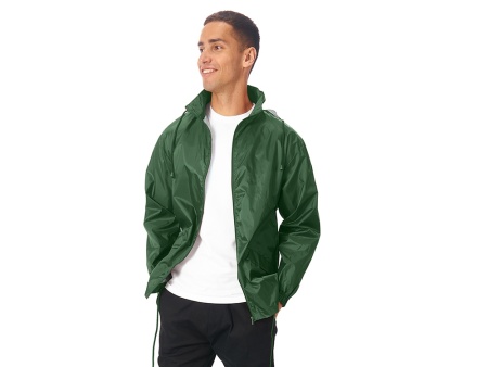 Ветровка Miami мужская с чехлом, зеленый Ветровка Miami мужская с чехлом, зеленый