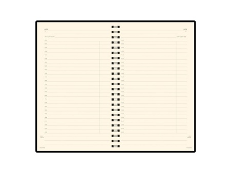 Ежедневник А5 недатированный Milano, синий Ежедневник А5 недатированный Milano, синий