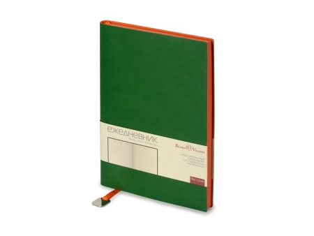 Ежедневник А5 недатированный Mercury, зеленый Ежедневник А5 недатированный Mercury, зеленый