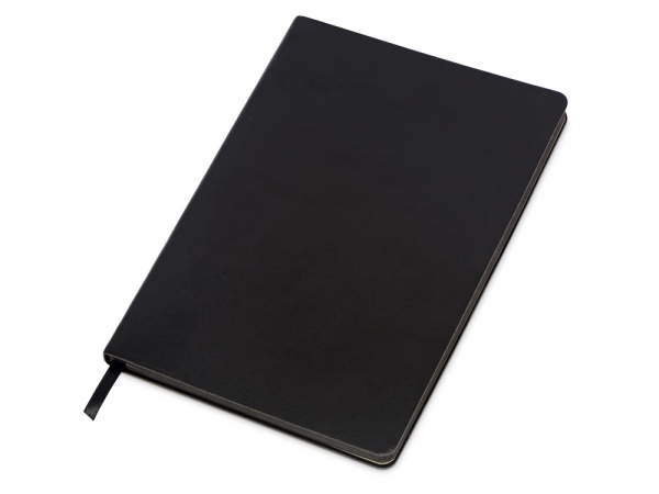 Блокнот А5 Fabrizio, 80 листов, цветной срез, черный Блокнот А5 Fabrizio, 80 листов, цветной срез, черный