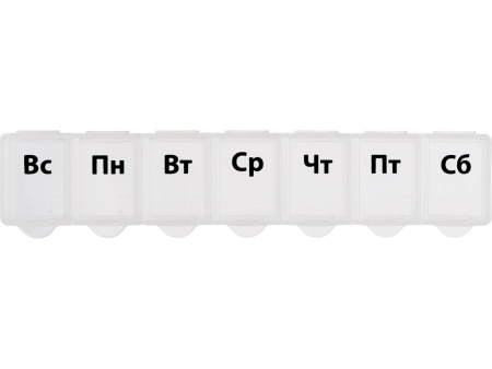 Футляр для мелочей One week, прозрачный