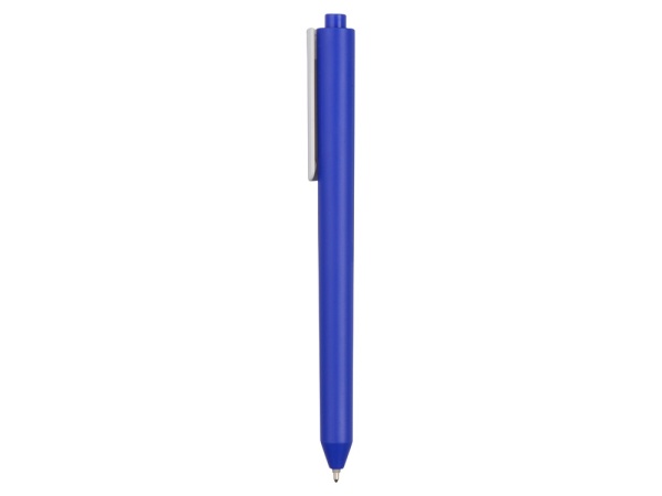 Ручка шариковая Pigra модель P03 PMM, синий/белый Ручка шариковая Pigra модель P03 PMM, синий/белый