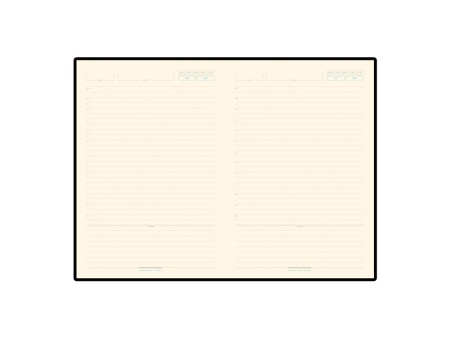 Ежедневник А5 недатированный Bridge, синий/серебристый