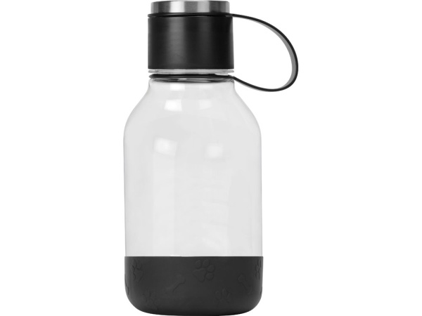 Бутылка для воды 2-в-1 Dog Bowl Bottle со съемной миской для питомцев, 1500 мл, черный Бутылка для воды 2-в-1 Dog Bowl Bottle со съемной миской для питомцев, 1500 мл, черный