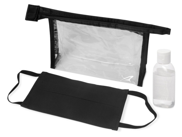 Набор средств индивидуальной защиты Лайт черный Набор средств индивидуальной защиты Лайт черный