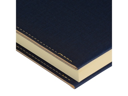 Ежедневник недатированный А5 Sorrento, темно-синий Ежедневник недатированный А5 Sorrento, темно-синий