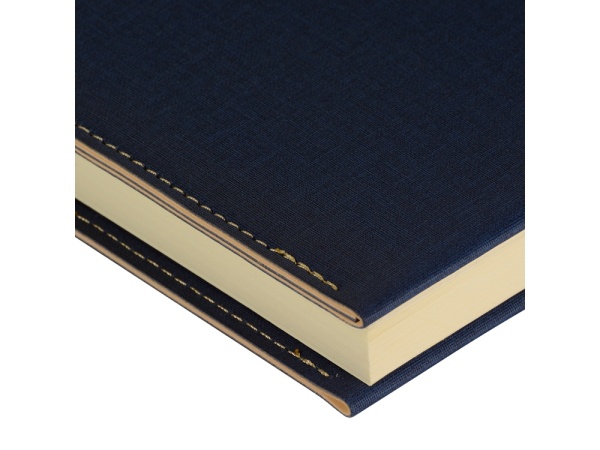 Ежедневник недатированный А5 Sorrento, темно-синий Ежедневник недатированный А5 Sorrento, темно-синий