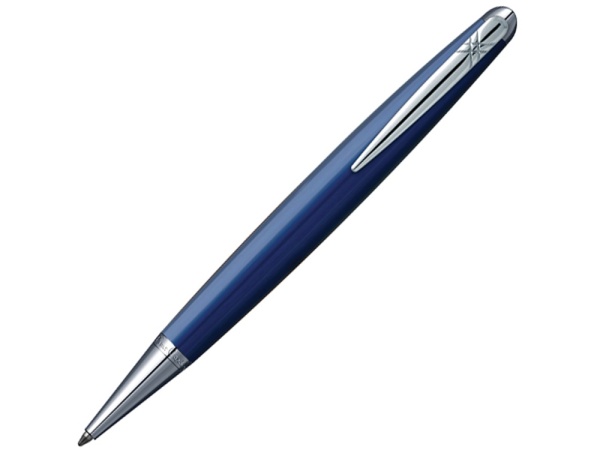 Ручка шариковая Pierre Cardin MAJESTIC с поворотным механизмом, синий/серебро Ручка шариковая Pierre Cardin MAJESTIC с поворотным механизмом, синий/серебро