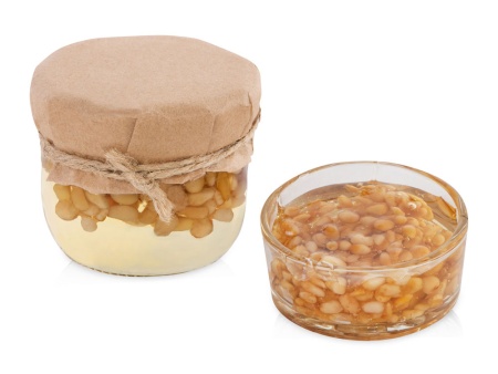 Сувенирный набор Мед с кедровыми орешками 120 гр