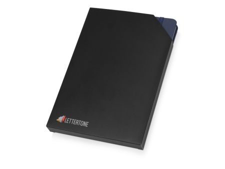 Блокнот А5 Vision, Lettertone, синий Блокнот А5 Vision, Lettertone, синий