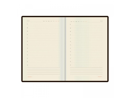 Ежедневник недатированный А5  Oxford, красный Ежедневник недатированный А5  Oxford, красный