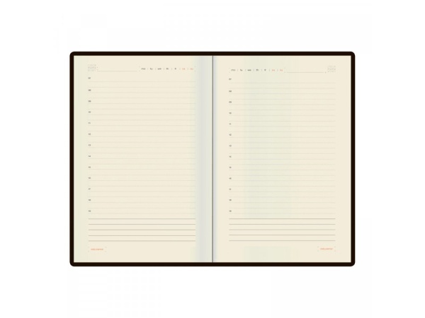 Ежедневник недатированный А5  Oxford, красный Ежедневник недатированный А5  Oxford, красный