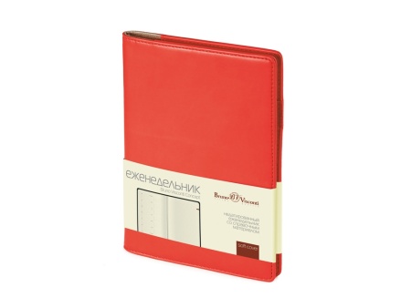 Еженедельник недатированный А5 Concept, красный Еженедельник недатированный А5 Concept, красный