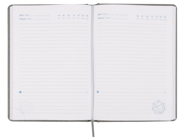 Ежедневник недатированный А5 Raw AR Ежедневник недатированный А5 Raw AR