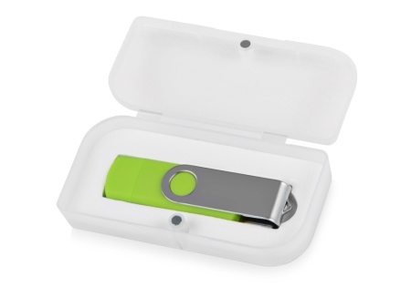 Подарочная коробка для флеш-карт Бокс, белый Подарочная коробка для флеш-карт Бокс, белый