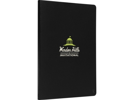 Ежедневник в твердом переплете формата A5 Karst, черный Ежедневник в твердом переплете формата A5 Karst, черный